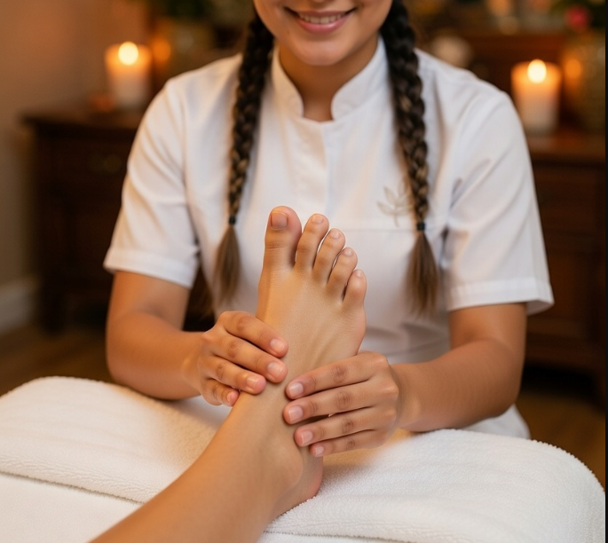 Reflexolog&iacute;a podal terap&eacute;utica en Golf del Sur